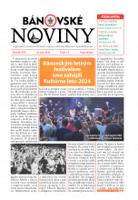Bánovské noviny č. 13 - 2024